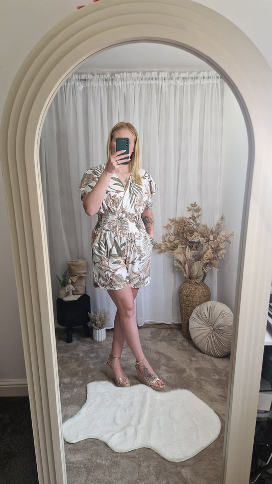 Tie Back Playsuit
