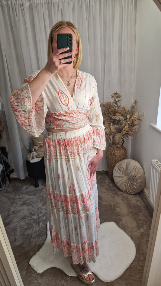 Skirt & Top Co-Ord