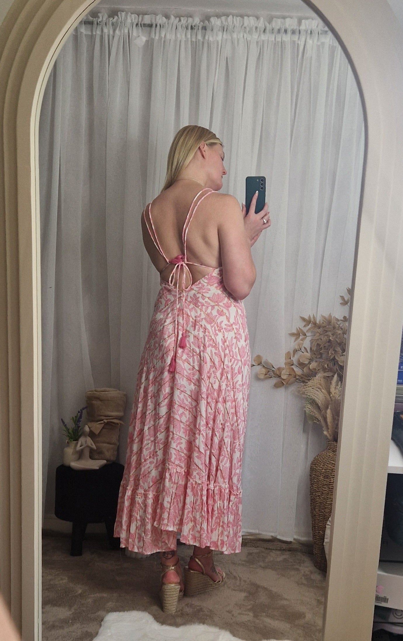Tie Back Dress