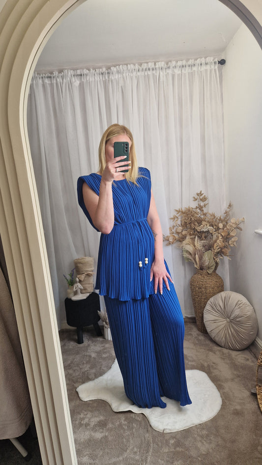 Pleated 2 Piece Co-Ord
